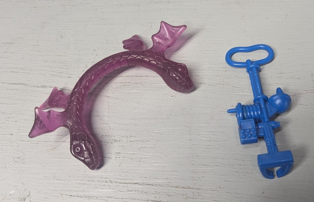 Super Fright Features Venkman snake ghost and blue gun 1989 Kenner Ghostbusters