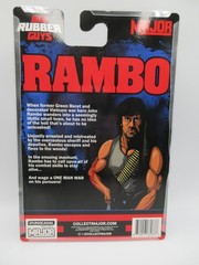 Collect Major Big Rubber Guys John Rambo Sylvester Stallone Figure LJN BRAND NEW