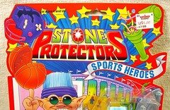 1993 Ace Novelty ☆ Stone Protectors ☆Sport Heroe☆CLIFFORD☆Jumpin’ Jammer☆ Figure