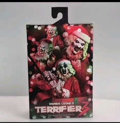 NECA Terrifier 3 Ultimate Art the Clown Bloody Santa Suit Boxed Action Figure