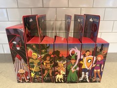 Dungeons & Dragons Cartoon SET Figure Sheila Eric Presto Hank Bobby Diana Venger