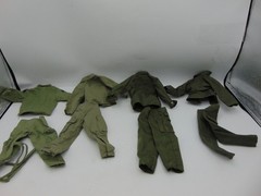 Vintage GI Joe 12″ Huge Lot 1990’s Accessories Camo Outfit Army Parachute