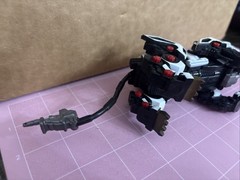 2002 Hasbro Tomy Zoids White Liger Zero Action Figure Robot Lion Tiger Not Comp