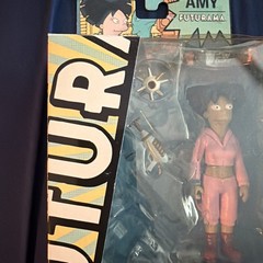Futurama Toynami Figure Amy Wow!!! No Santa Robot Build A Bot