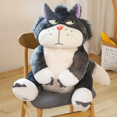 Funny Lucifer Cat Plush Toy – Bad Cat Pillow Doll, Birthday Gift for Girls