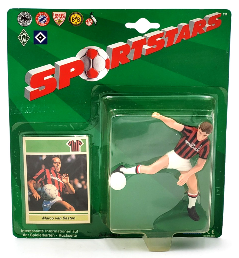 1989 Sportstars Marco van Basten Action Figure Milan National Team Kenner