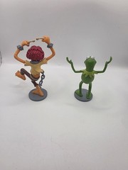 Kermit The Frog And The Animal Action Figure Muppet Cake Topper 3.5″