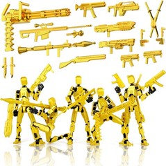 Robot Action Figure 3D Printed – Lucky 13 Collection//