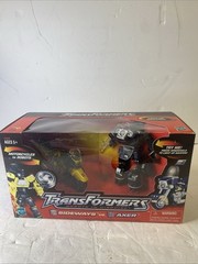 Transformers Robots in Disguise (RID) Sideways vs Axer