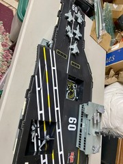 GI Joe USS Saratoga Aircraft Carrier With 9 Aircraft