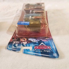 Disney Pixar Diecast Cars Pack Of 4 Brand New Cars & 2 Loose Used Cars. Lot Of 6