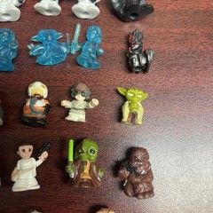 STAR WARS FIGHTER PODS MICRO MINI HASBRO LOT 34 Micro Force Squinkies