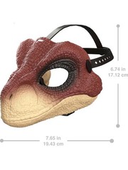 Jurassic World Rebirth Dinosaur Mask Openable Jaw Realistic Adjustable Strap