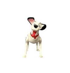 Vintage Disney 101 Dalmatians Pongo PVC Dog Red Collar Figure 3 Inch Jointed…17