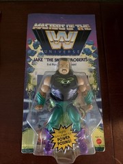 Mattel Masters Of The WWE Universe Jake “The Snake” Roberts Figure Unpunched