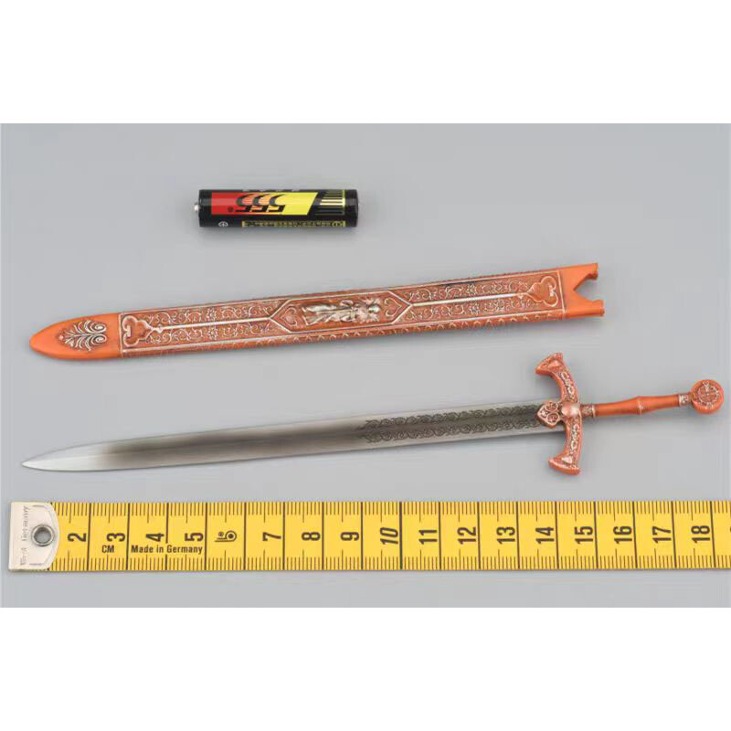 TBLeague PL2022-199A 1/6 Scale Pompeii Warrior Orange – Long Sword Model