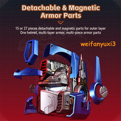 Killerbody 1/1 Transformer G1 Optimus Cosplay Wearable Helmet Mask Voice Control