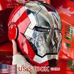 Iron Man Helmet Autoking MK5 1/1 Voice-controlled Transform Mask Cosplay Prop