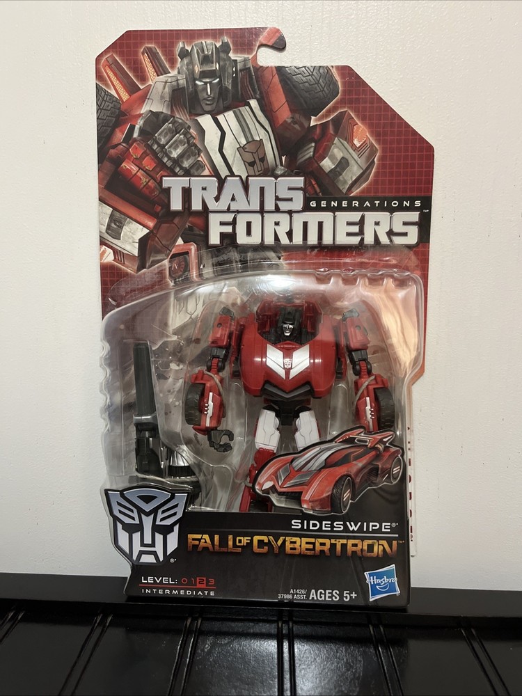 Transformers Fall of Cybertron Sideswipe Generations Deluxe Class 2012 New