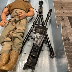GI Joe Electronic 40MM Grenade Machine Gunner 12″ Action Figure Hasbro 2000