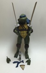 NECA TMNT Movie Raph Mikey Leo Donnie Lot Of 4 Figures, 7” Inch Tall