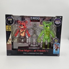 Five Nights at Freddy’s Endo Series Radioactive Foxy + Foxy Figures Jazwares