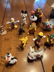 McDonald’s Toy Lot, Disney,Misc, 4 Resin Figures, 8 Piece 50th Anniv. Railway
