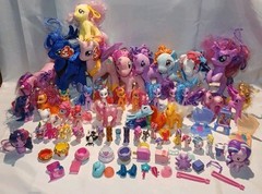My Little Pony Large Lot-G3/G4/G5/TY plush/Accessories/Pvc/YEARS 2002-2021/odds