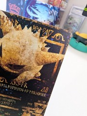Gengar Black Gold Metal Collector Card Textured Unofficial Display