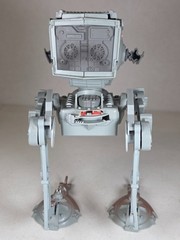 Star Wars AT-ST Scout Walker Vehicle 1995 Kenner Lucasfilm Vintage Missing Gun