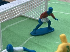 Soccer Guys Yellow/Black vs Blue/White Sports Action Figures That Inspire USED