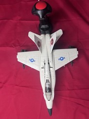 Hasbro Flying Fighters Jet Fighting Falcons Black Widow 1989