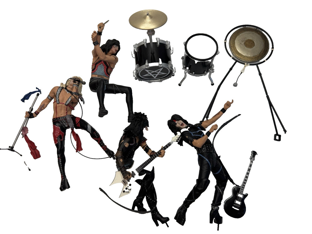 McFarlane Toys Motley Crue Shout At The Devil Figures DAMAGED/PARTS/REPAIR