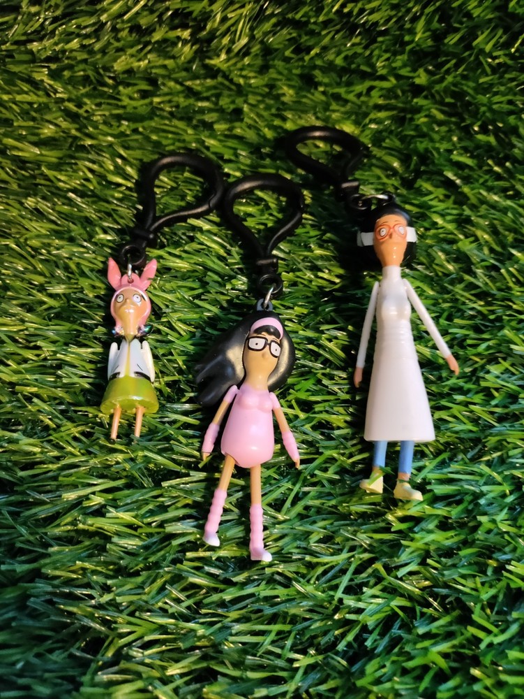 Bob’s Burgers Chibi Danglers Series 1 – Lot Of 3