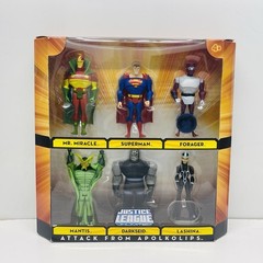 Attack from Apolkolips set Justice League Unlimited 4″ NIP New Gods Darkseid