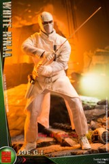 TW2141: TWTOYS White Ninja (GI Joe Storm Shadow) 1/12 ACTION FIGURE In Stock