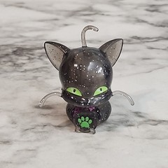 Miraculous Ladybug Cat Noir Kwami Surprise Plagg Chase Glitter Rare Toy Figure