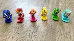 ~Paw Patrol Snowboard Pup Set~ Winter Rescue Action Pack Pup~ Rare Full Set~