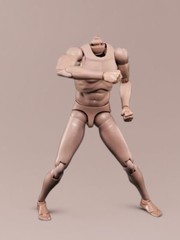 New MX02-A 12inch Europe Skin Male Action Figure Body Fit For 1/6 Head SculptzAR