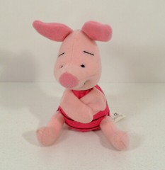 1998 Piglet 5″ McDonald’s EUROPE Plush Action Figure Disney Winnie The Pooh