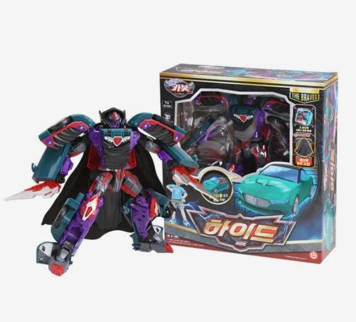 Hello Carbot The Braves HIDE Wizard Transformer Robot Car Cube Figure Toy 2025