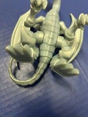 1996 Vintage Yu GI Oh Blue Eyes White Dragon & Thousand Dragon Action Figure Lot