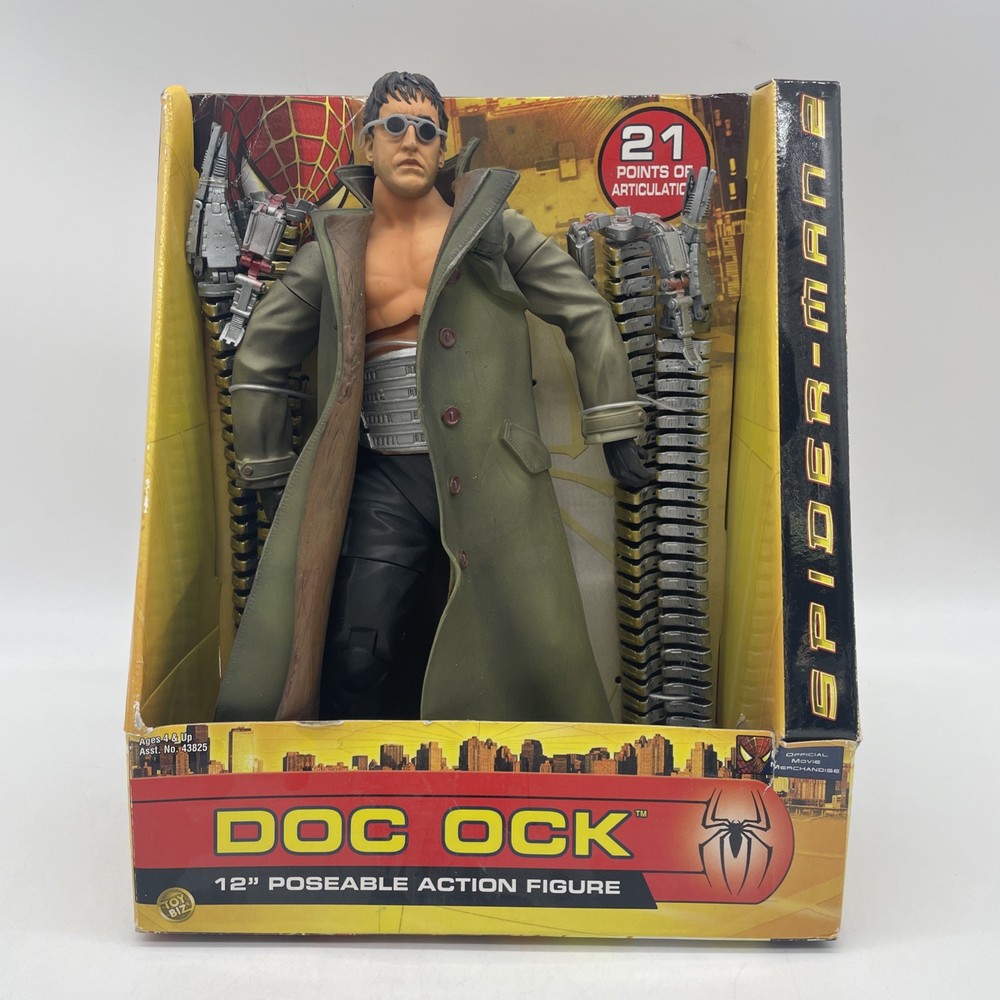 Spider-Man 2 Doc Ock 12″ Poseable Action Figure 2004 ToyBiz! #6