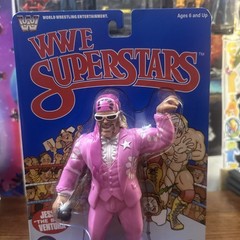 LJN WWE Superstars Series 2 Jesse The Body Ventura Blue Card Variant By Mattel