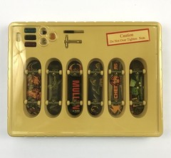 Tech Deck A-Team 6 Pack Mini Skateboards Boxed Incomplete Hardware Read Please