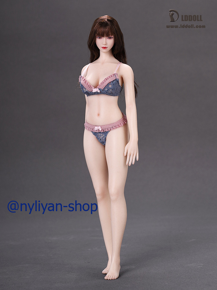 LDDOLL 28L 1/6Finger Bone Seamless Silicone Body 12″Female Figure Fit OB HT Head