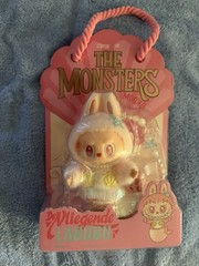 POP MART THE MONSTERS De Vliegende Labubu Series Mermaid Mokoko Hanging Card