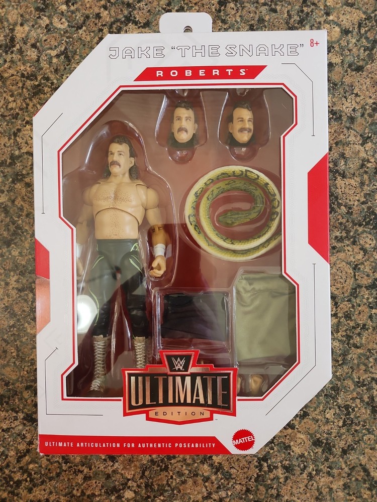 WWE Ultimate Edition Jake The Snake Roberts Brand New Sealed