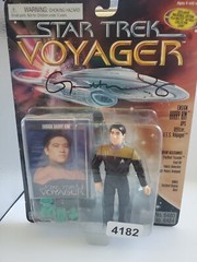 MOC Star Trek Voyager Harry Kim 1995 Action Figure – Signed by Garrett Wang