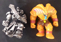 Yu-Gi-Oh! EXODIA The Forbidden One 2″ Takahashi & 1.5″ Flame Swordsman Figure